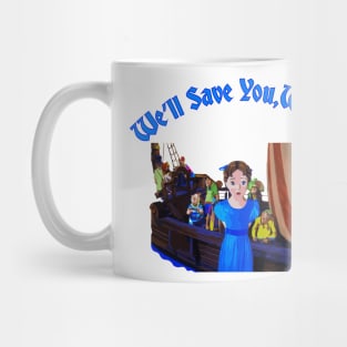 Peter Pan’s Flight Wendy Darling Mug